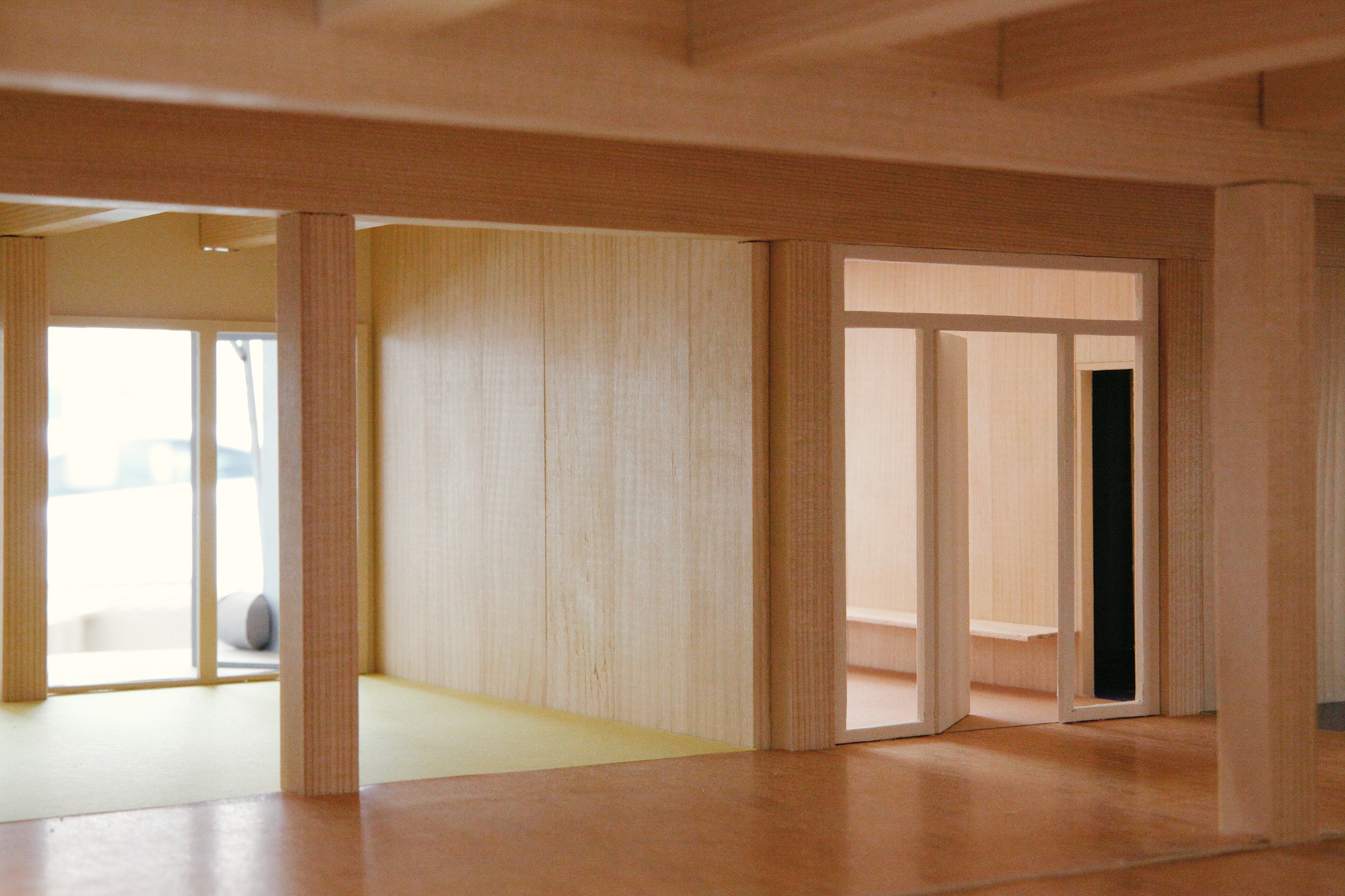 studiobirk, Schulanlage, Benken, Neubau, Turnhalle, Schulraumerweiterung, Kindergarten, Puppenstube, Bauecke, Garderoobe, Innenraum